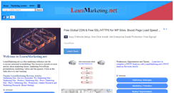 Desktop Screenshot of learnmarketing.co.uk